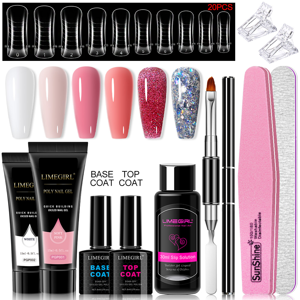 Nail Art Ombre - Juego de gel para uñas de