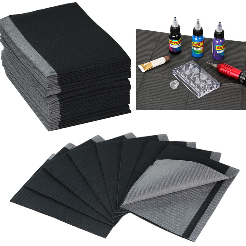 Nail Art Ombre - Almohadilla limpia para tatuajes, papel médico