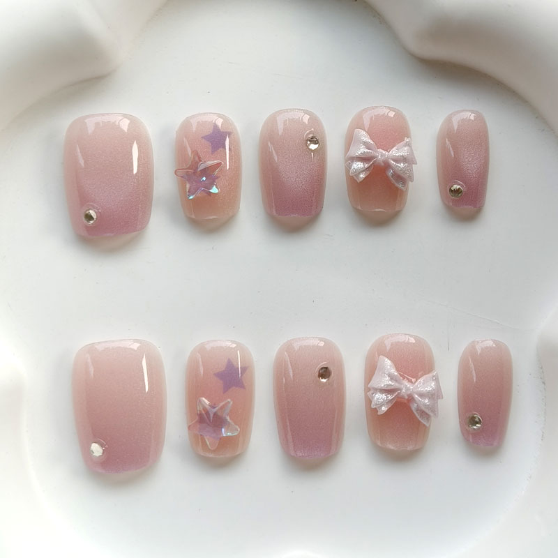 Nail Art Pink - 10 Uñas Postizas de Moda para
