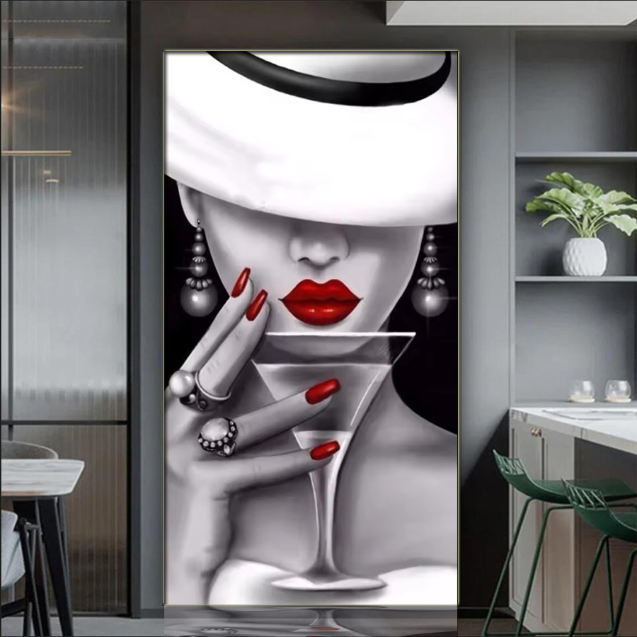 Kits de mosaico de diamantes p - Nail Art Valentines Day reseña y precio