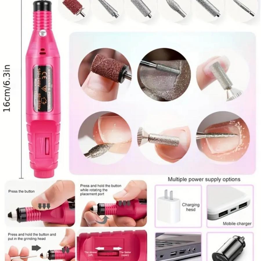 Set de Uñas, Gel de Extensión  - Nail Art Ombre reseña y precio