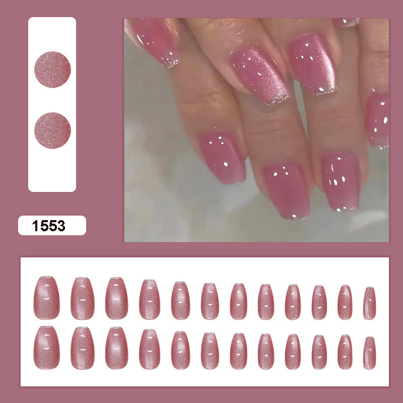 Uñas postizas de tamaño median - Nail Art Pink reseña y precio