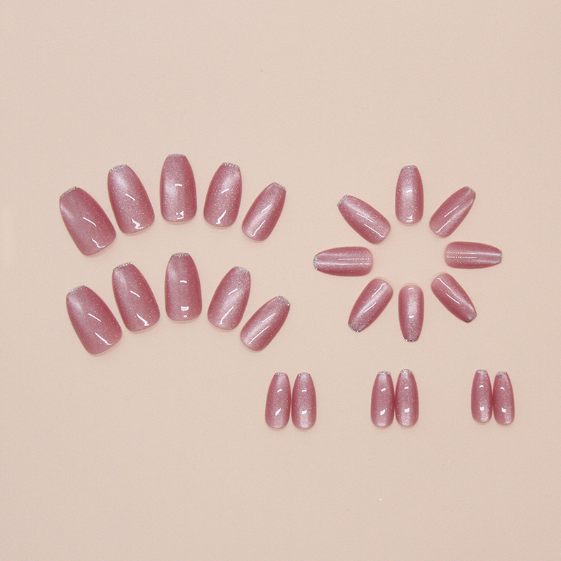 Uñas postizas de tamaño median - Nail Art Pink reseña y precio