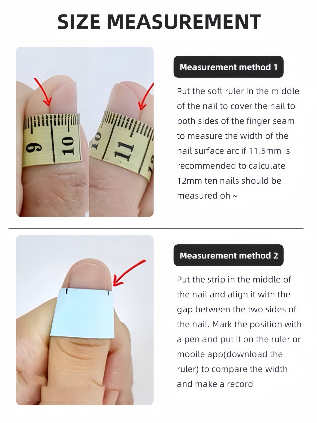 10 piezas de uñas postizas hec - Nail Art Pink reseña y precio