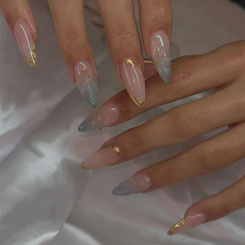 24 Uds. Conjuntos de uñas post - Nail Art Press On reseña y precio