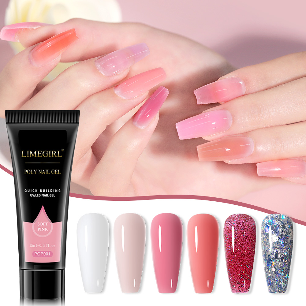 Juego de gel para uñas de poli - Nail Art Ombre reseña y precio
