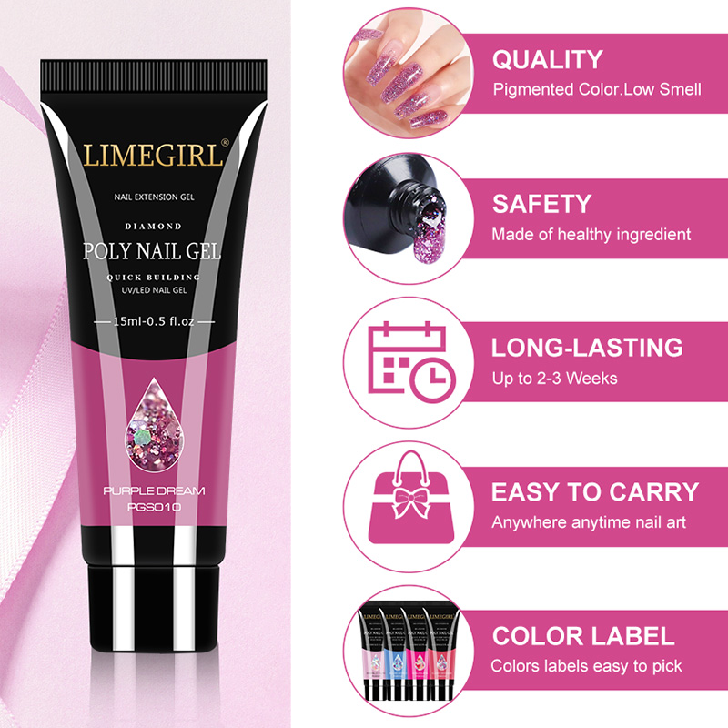 Kit de Gel de uñas de 15ml par - Nail Art Ombre reseña y precio