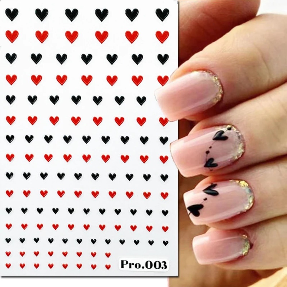 Pegatinas 5D en relieve para d - Nail Art Valentines Day reseña y precio