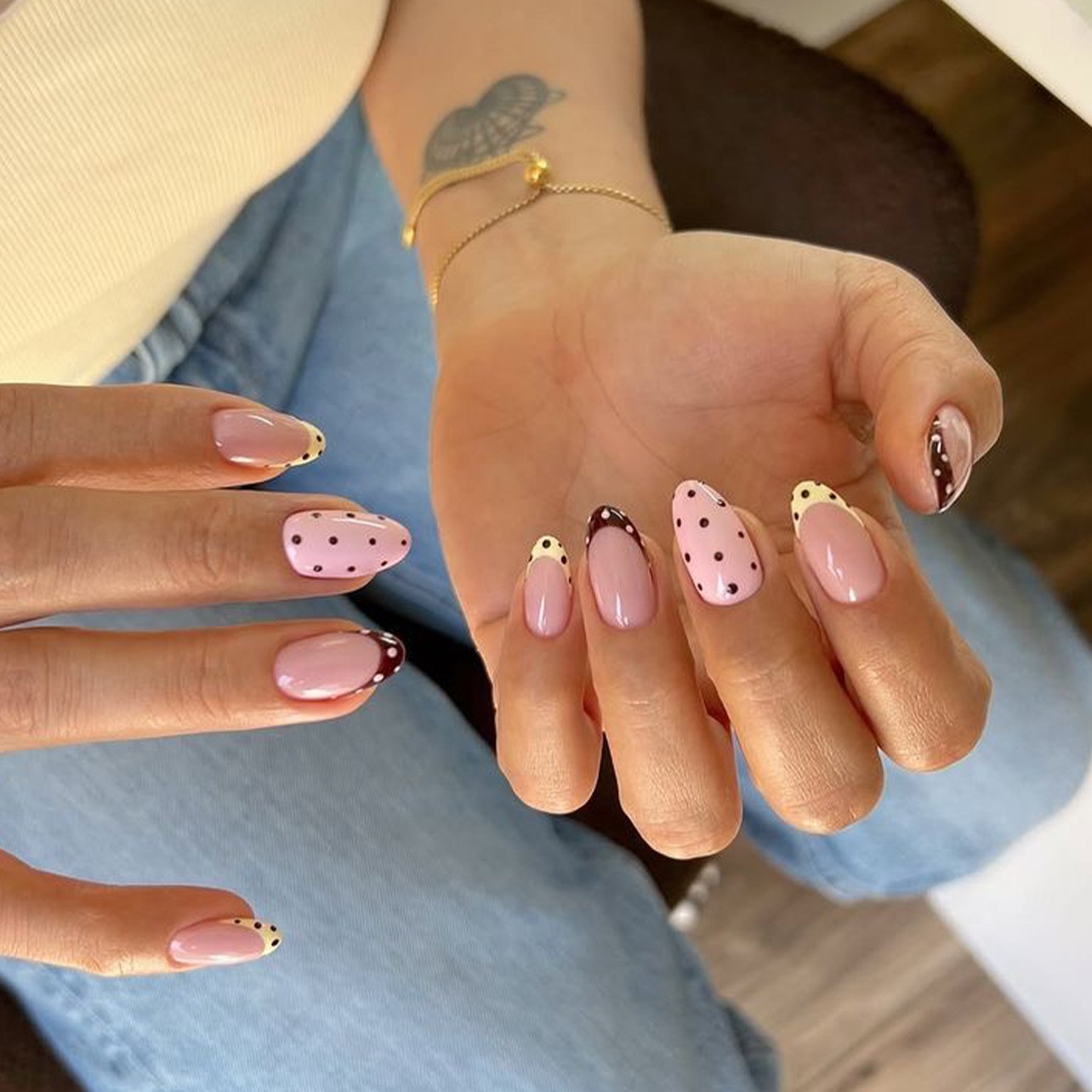 Juego de 24 Uñas Postizas Alme - Nail Art Pink reseña y precio