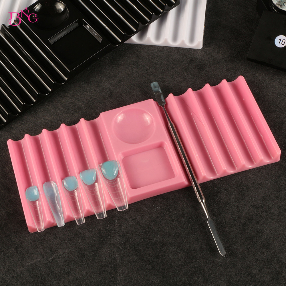 Soporte Doble para Herramienta - Nail Art Ombre reseña y precio