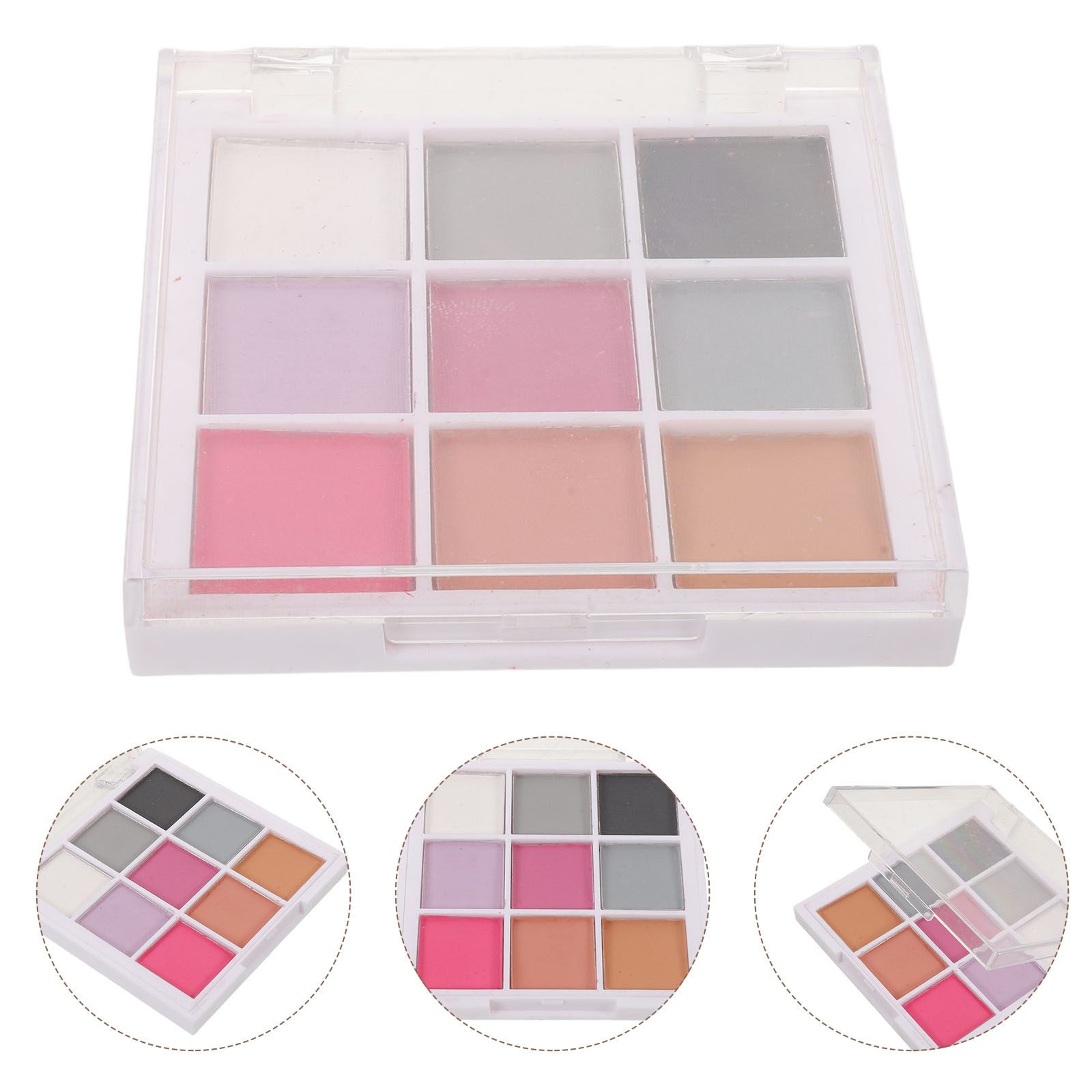 Paleta de pigmentos sólidos en - Nail Art Ombre reseña y precio