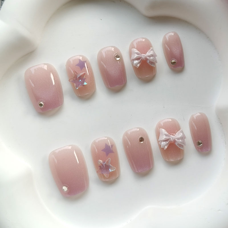 10 Uñas Postizas de Moda para  - Nail Art Pink reseña y precio
