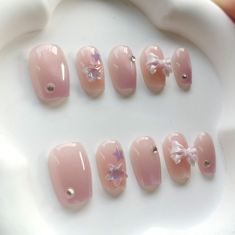 10 Uñas Postizas de Moda para  - Nail Art Pink reseña y precio