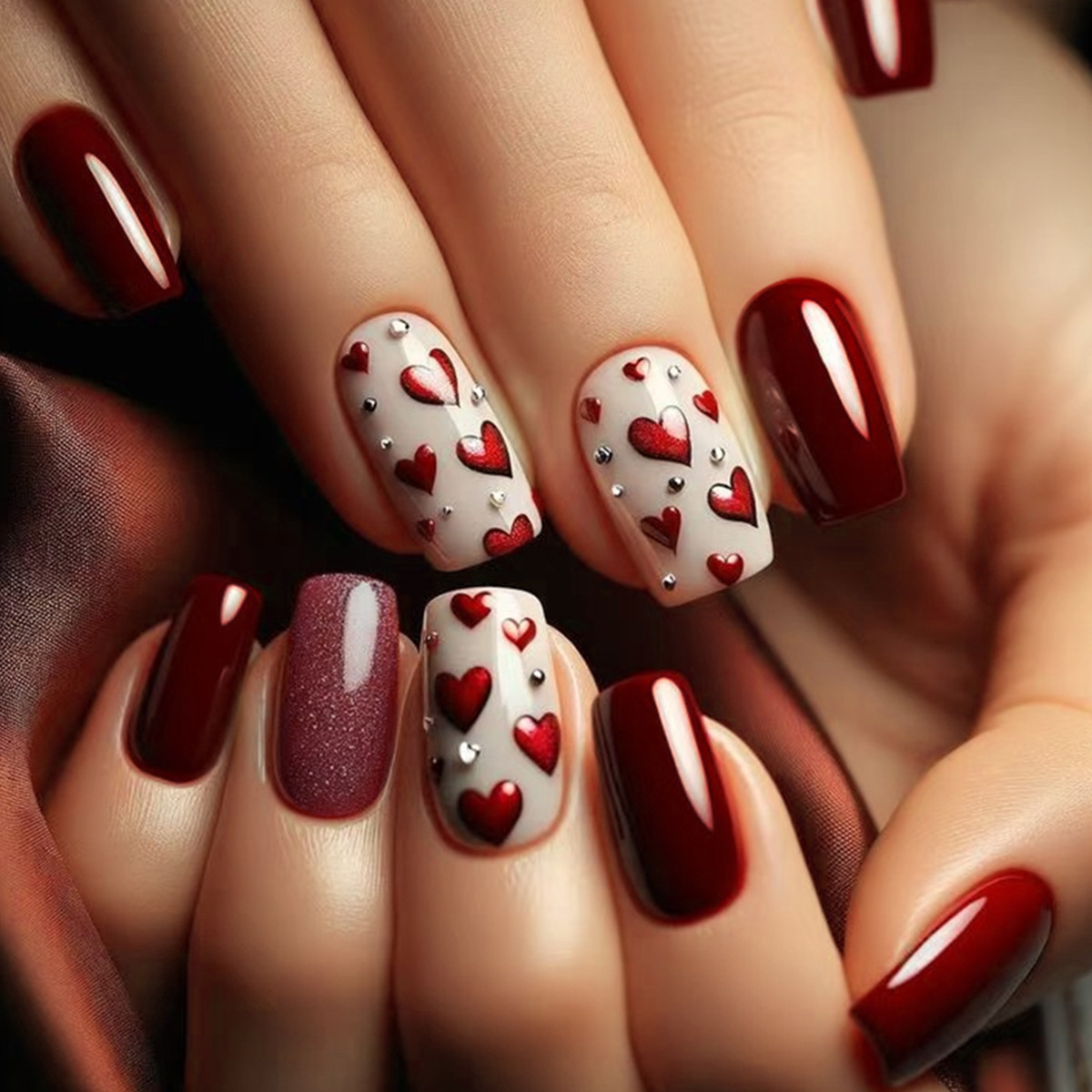 24 Uds. De uñas postizas de at - Nail Art Press On reseña y precio