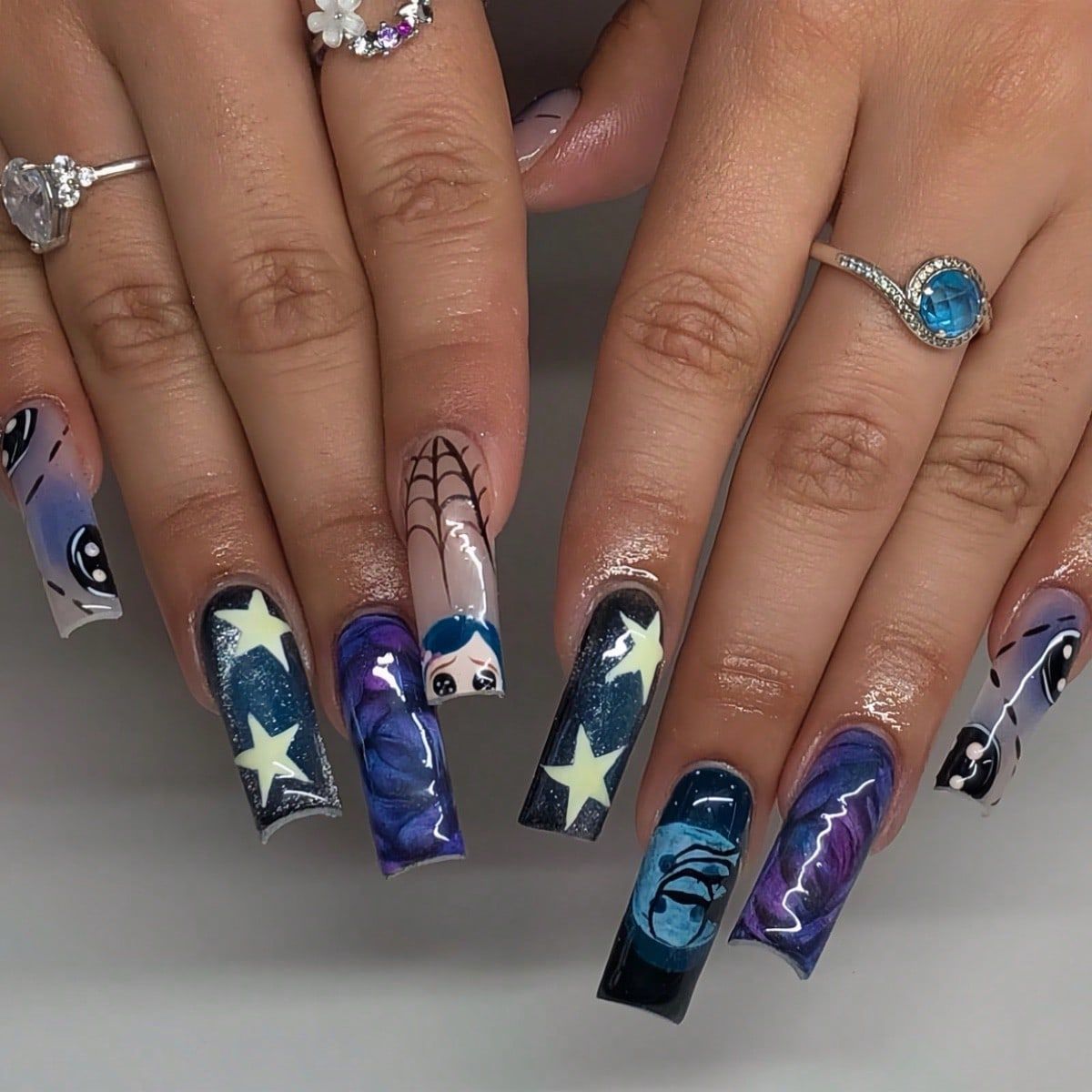 Uñas postizas desmontables, 24 - Nail Art Press On reseña y precio
