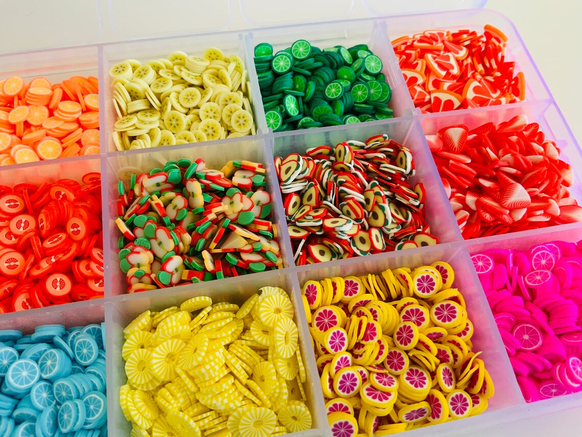 1000pc-240Pc rodajas de fruta  - Nail Art Valentines Day reseña y precio